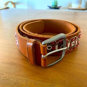 Lucky Brand Embroidered Belt